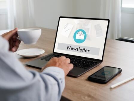 Newsletter registration